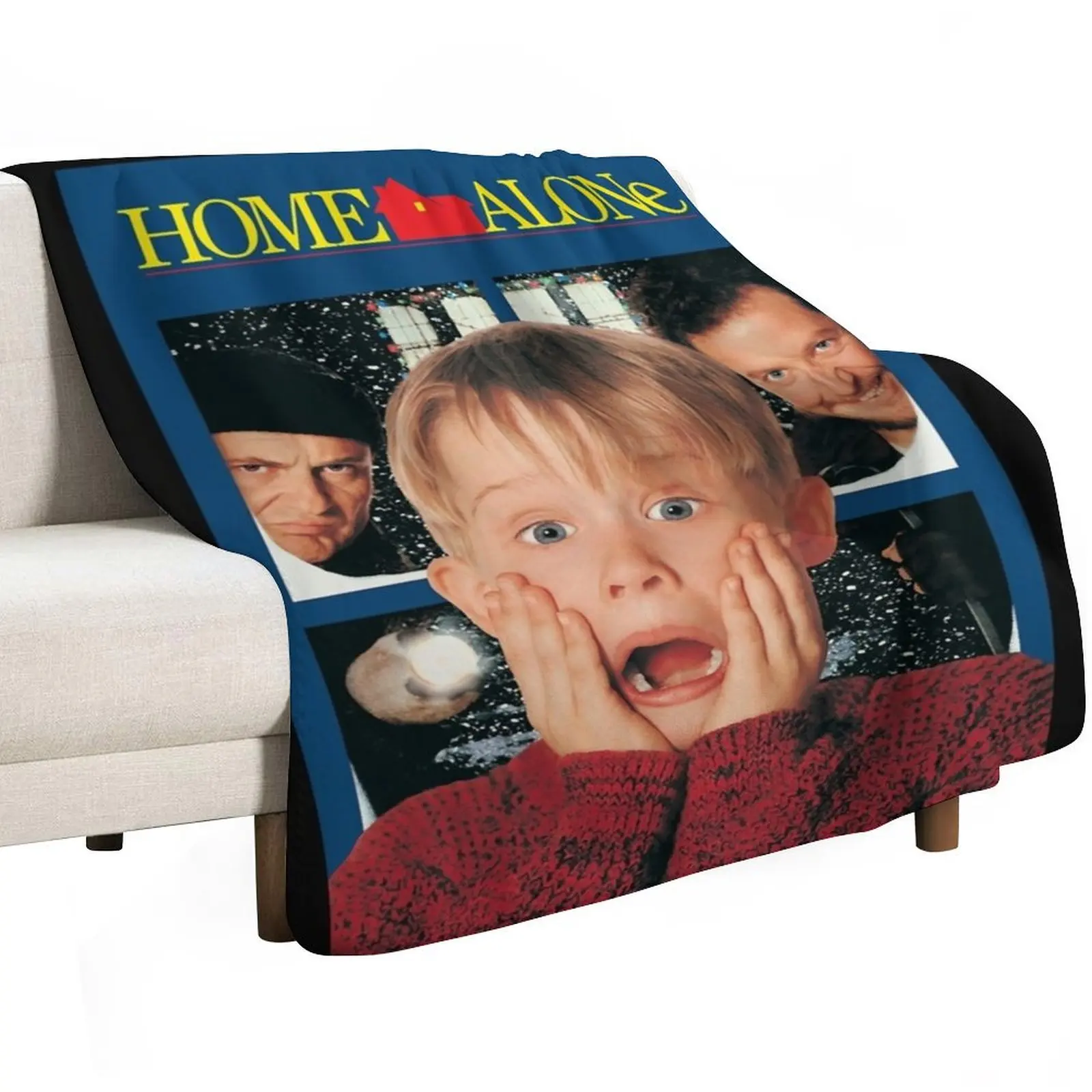 

Классическое одеяло «Один дома» на заказ, фланелевые роскошные пледы, диваны, декоративные одеяла