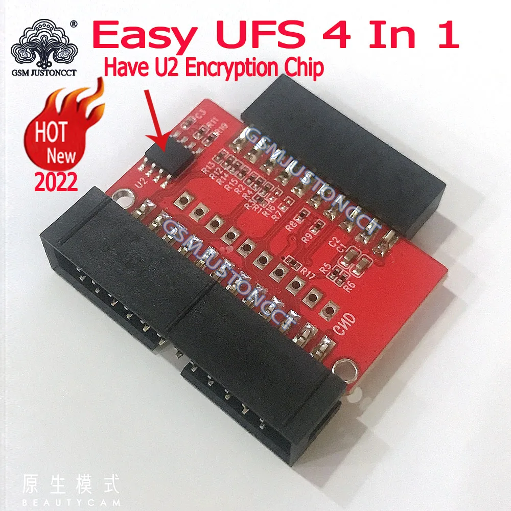 2022 Оригинальный Новый Icfriend Moorc UFS 4 в 1 EASY-JTAG Team с чипом шифрования U2 + простой