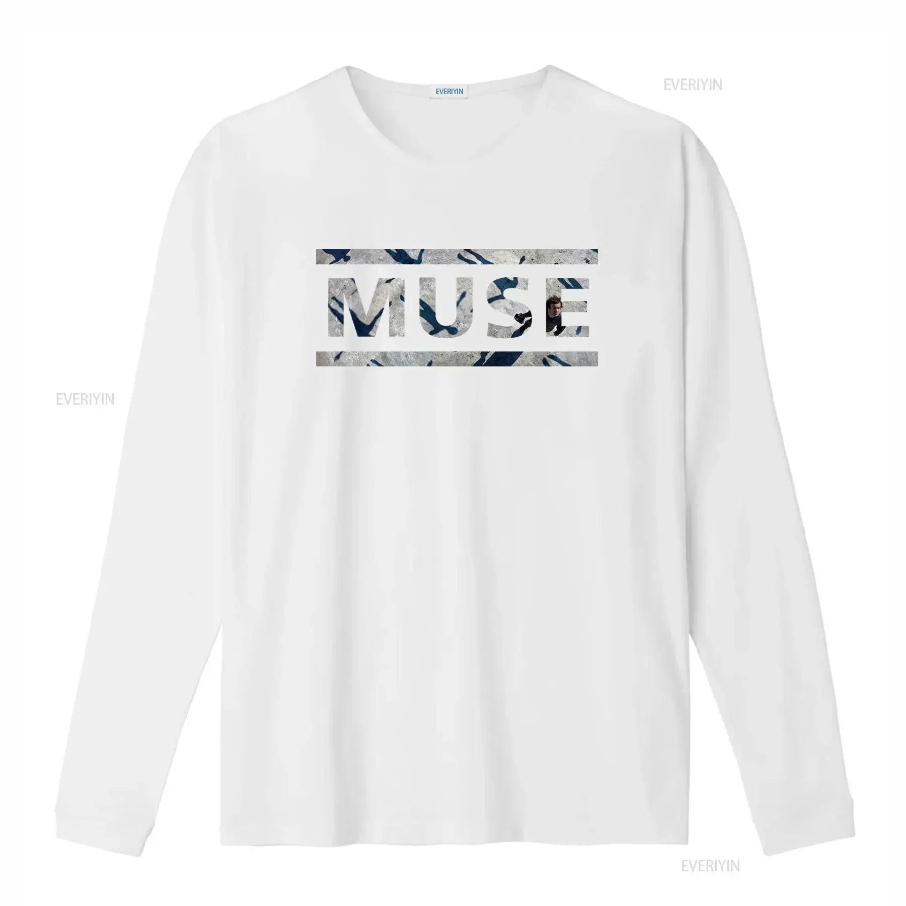 Фото Новая официальная футболка Muse Absolution с логотипом, черная, винтажная, с эффектом потертости, эластичная, дышащая, мягкая, для фанатов рок-музыки №4