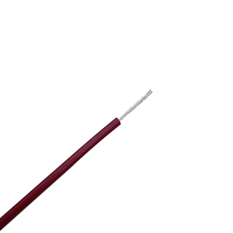 

UI3266 AWG16 26/0.254 strand tinned copper conductor red color soft electric wire