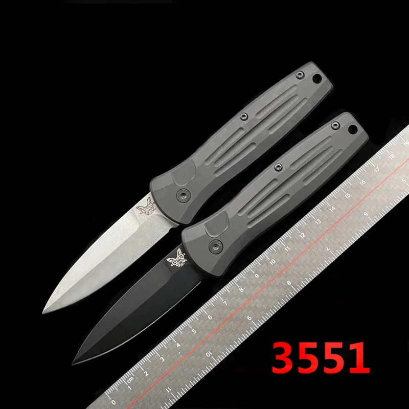 

BENCHMADE Butterfly BM3551 Side Open a Folding Knife Outdoor Camping Hunting Pocket Tactical Self-Defense EDC Utility Knife