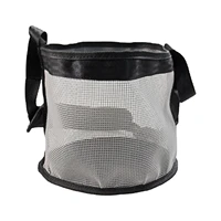 horse feed bag adjustable horse feeding bag polyester mesh grain feed bag with adjustable straps horse feeding supplies 3 sizes