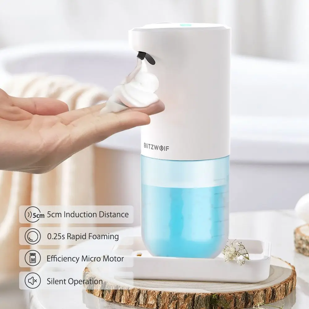 

Автоматический дозатор мыла, 300 мл, с зарядкой от USB