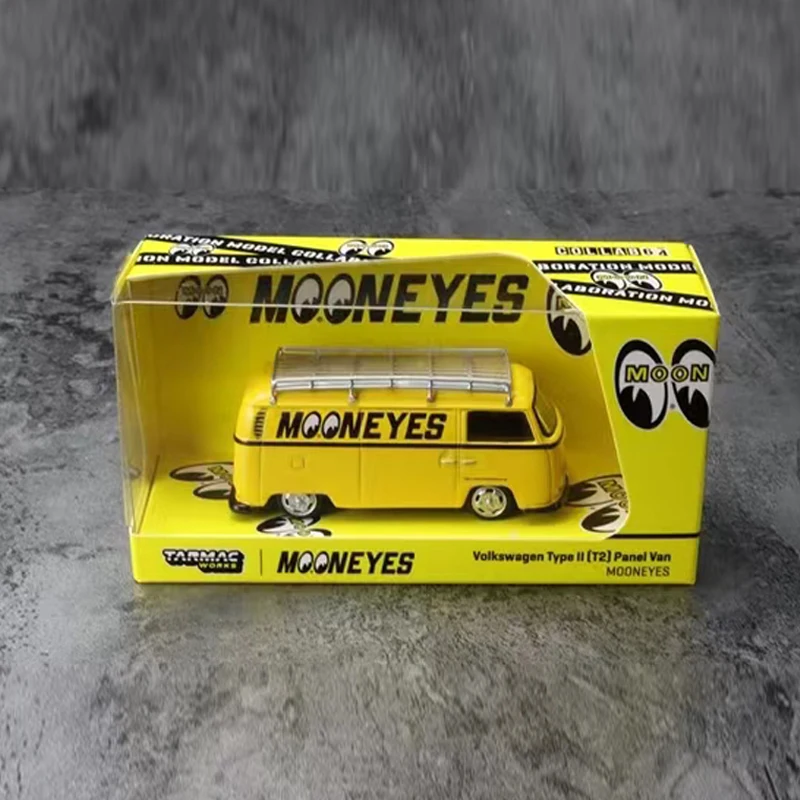 Tarmac Works 1:64 T2 Bus Type II Alloy Die-Cast Van - MoonEyes Version images - 6