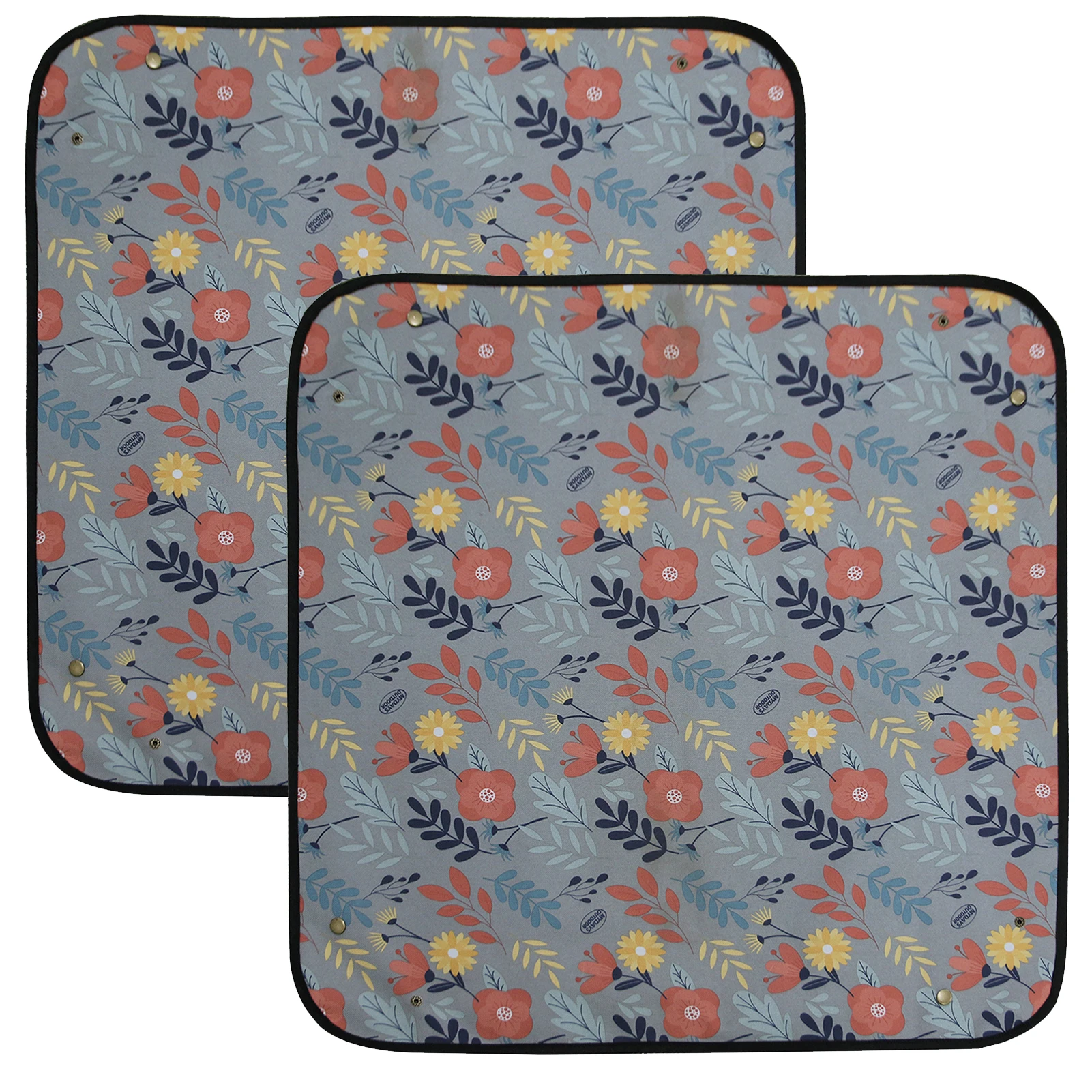 

2pcs Foldable Change Soil Watering Potting Tray Oxford Fabric Balcony Plant Repotting Mat Convenient Garden Succulent For Indoor