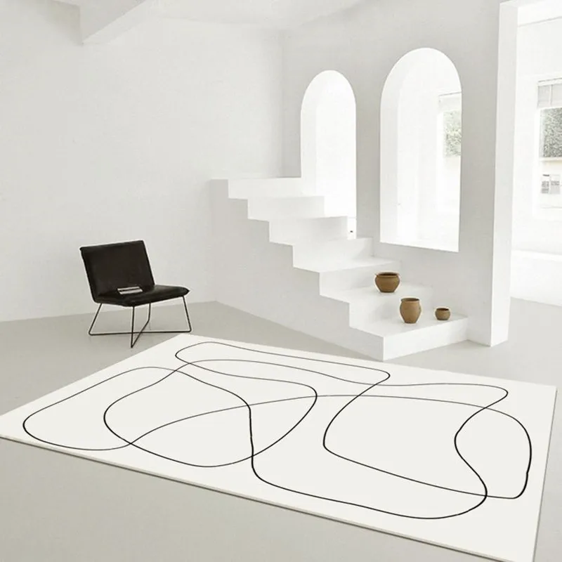 Современный минималистичный абстрактный ковер для гостиной Ins Wind спальня