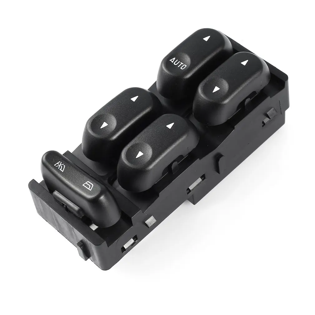 

FD-903 Electric Power Window Control Switch Window Door Lock Switch Easy Installation 10 Button Design Black