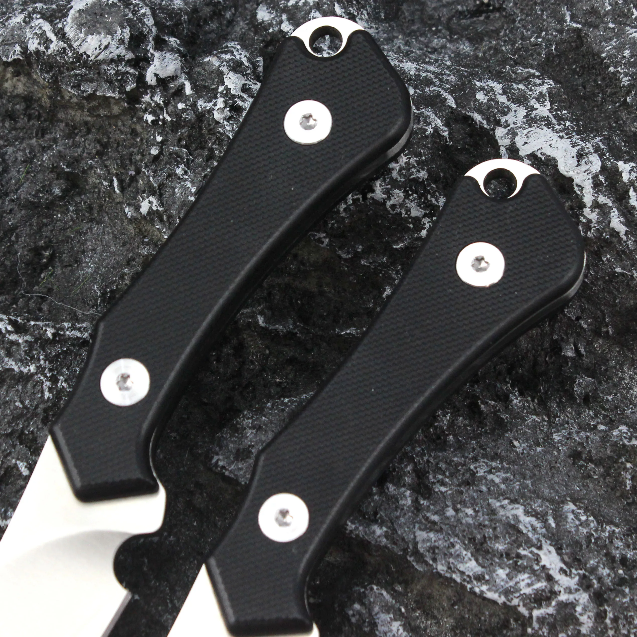 Tunafire 60HRC прямой нож D2 шлифовальное лезвие охотничьи военные ножи фиксированный