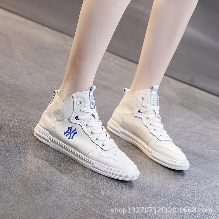 

White Shoes Women's Summer and Autumn New Fashionable Versatile Korean Style Fashionable Fashionable Casual Shoes for Students