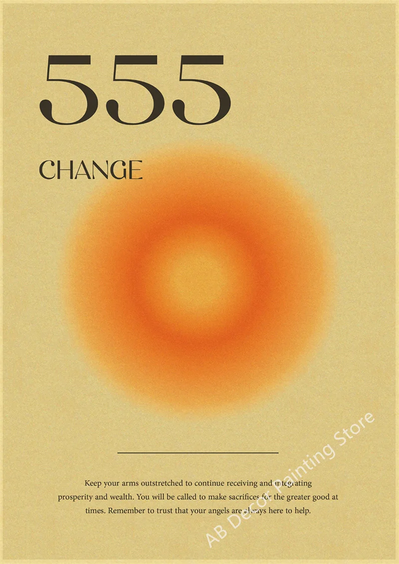 Ангел номер ретро плакат А4/А3 демонстрационный плакат изобретения а2