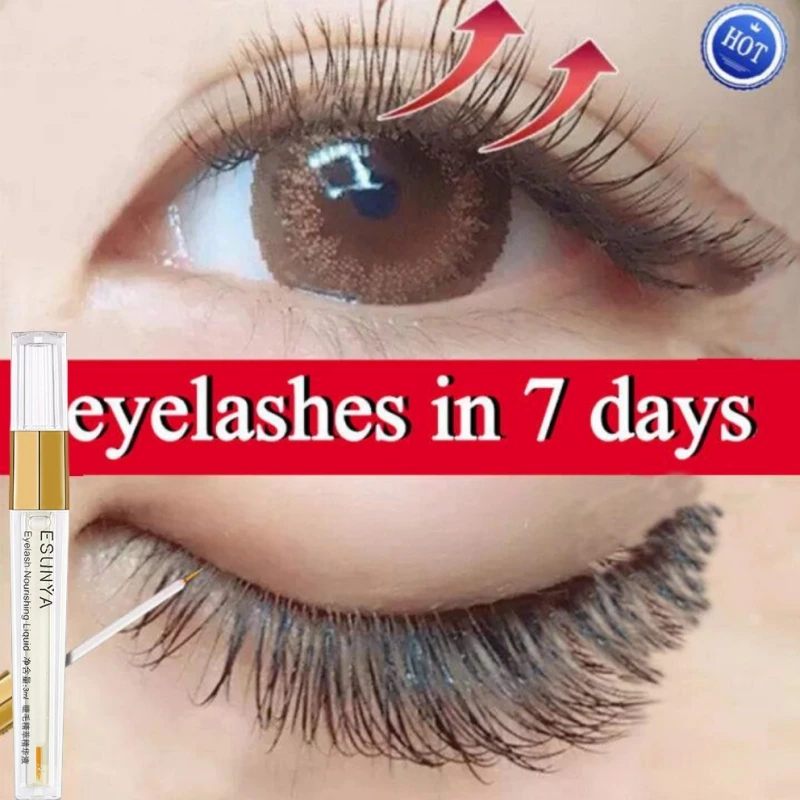 

Fast Eyelash Growth Serum 7 Days Natural Eyelashes Enhancer Longer Thicker Eyebrows Lash Lifting Fuller Lashes Eye Care Makeup