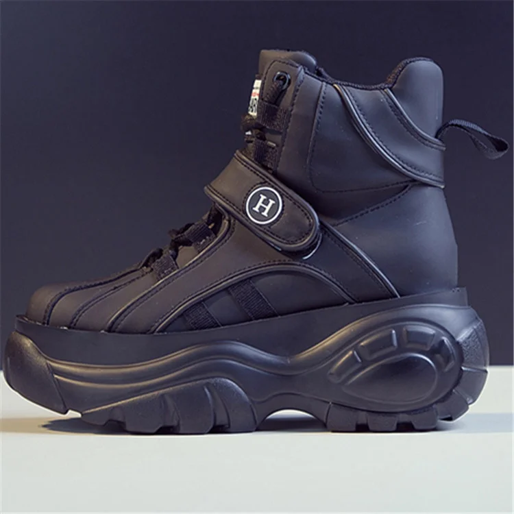 

Роскошная брендовая оригинальная новая стильная Спортивная повседневная женская обувь на толстой подошве с высоким верхом внутри в стиле ...