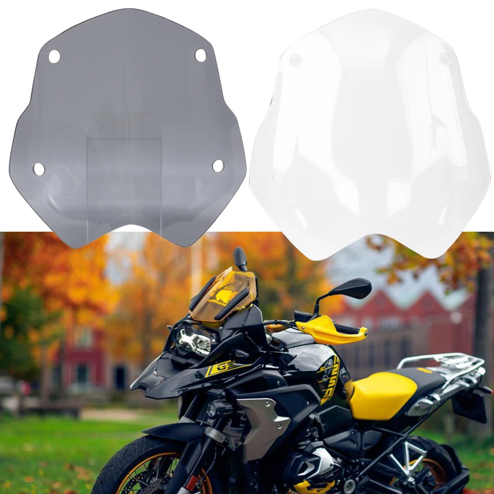 

For BMW R1200GS R1200 GS R1250GS Adventure 40th Years LC ADV Motorcycle Windscreen Windshield Deflector Protector Wind Screen