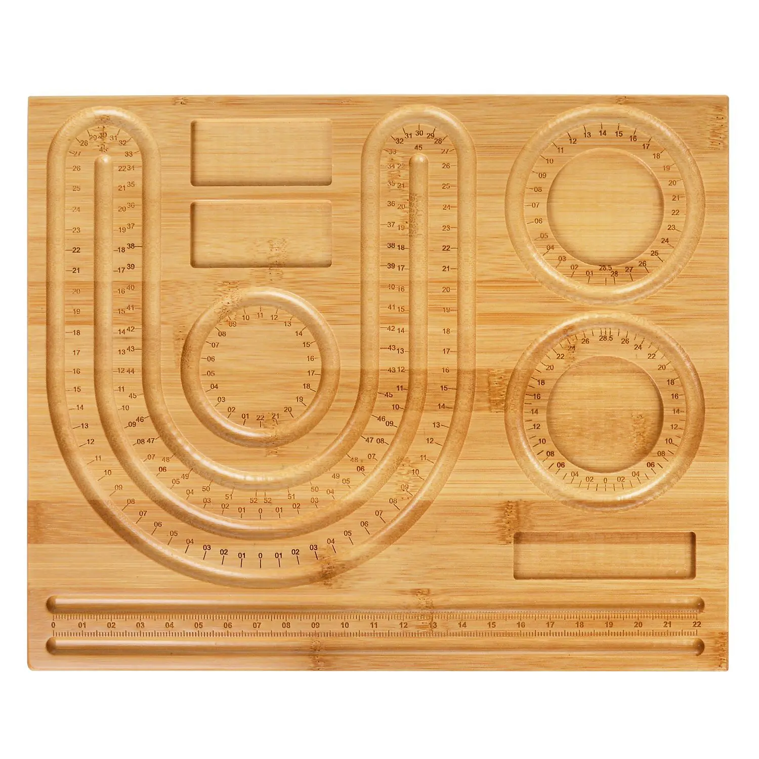 

Beading Board Bamboo Combo Bead Board Tray Design Craft Bead Tweezers for DIY Bracelet Necklace Jewelry Making Accessories