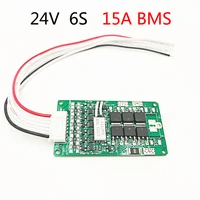 6s 15a 24v pcb bms protection board for 6 pack 18650 li ion lithium battery cell module new arrival 5 0 119 re