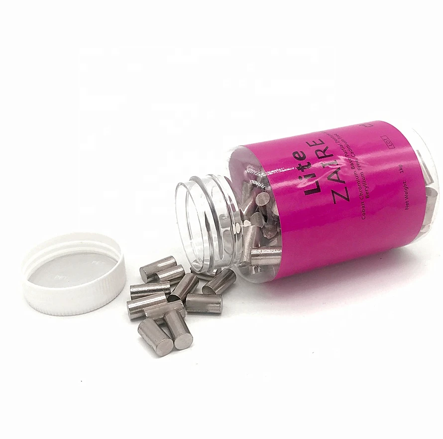 Высоконагревательный хромовый кобальтовый литой частичный каркас для зубных