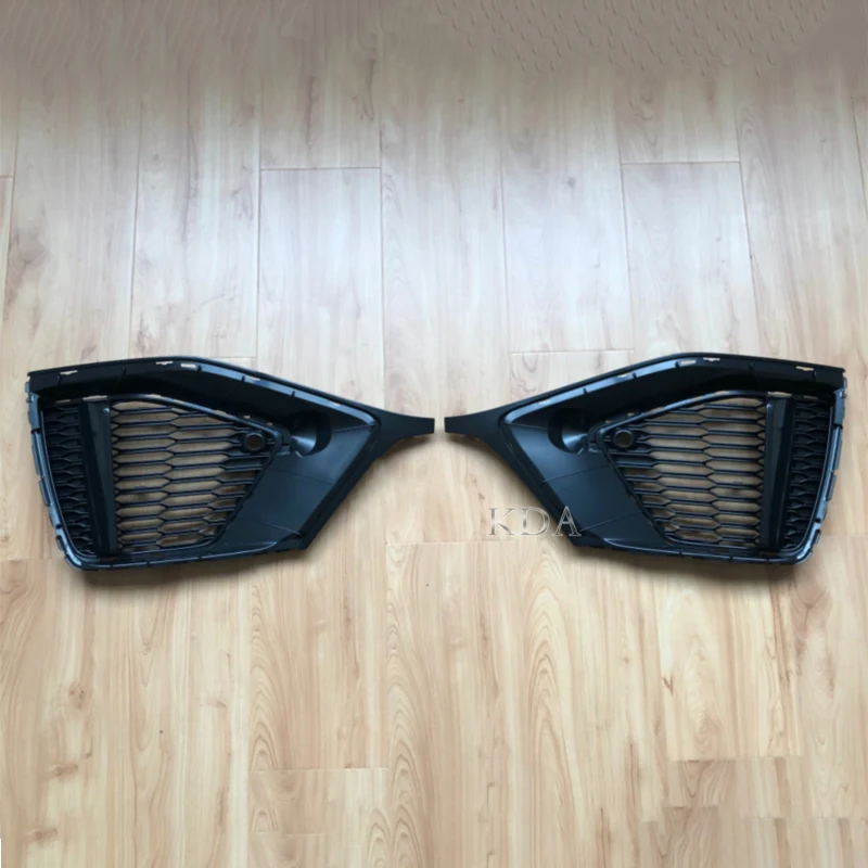 Auto Front Bumper Fog Light Grille Grill Cover Replacement For Audi Q8