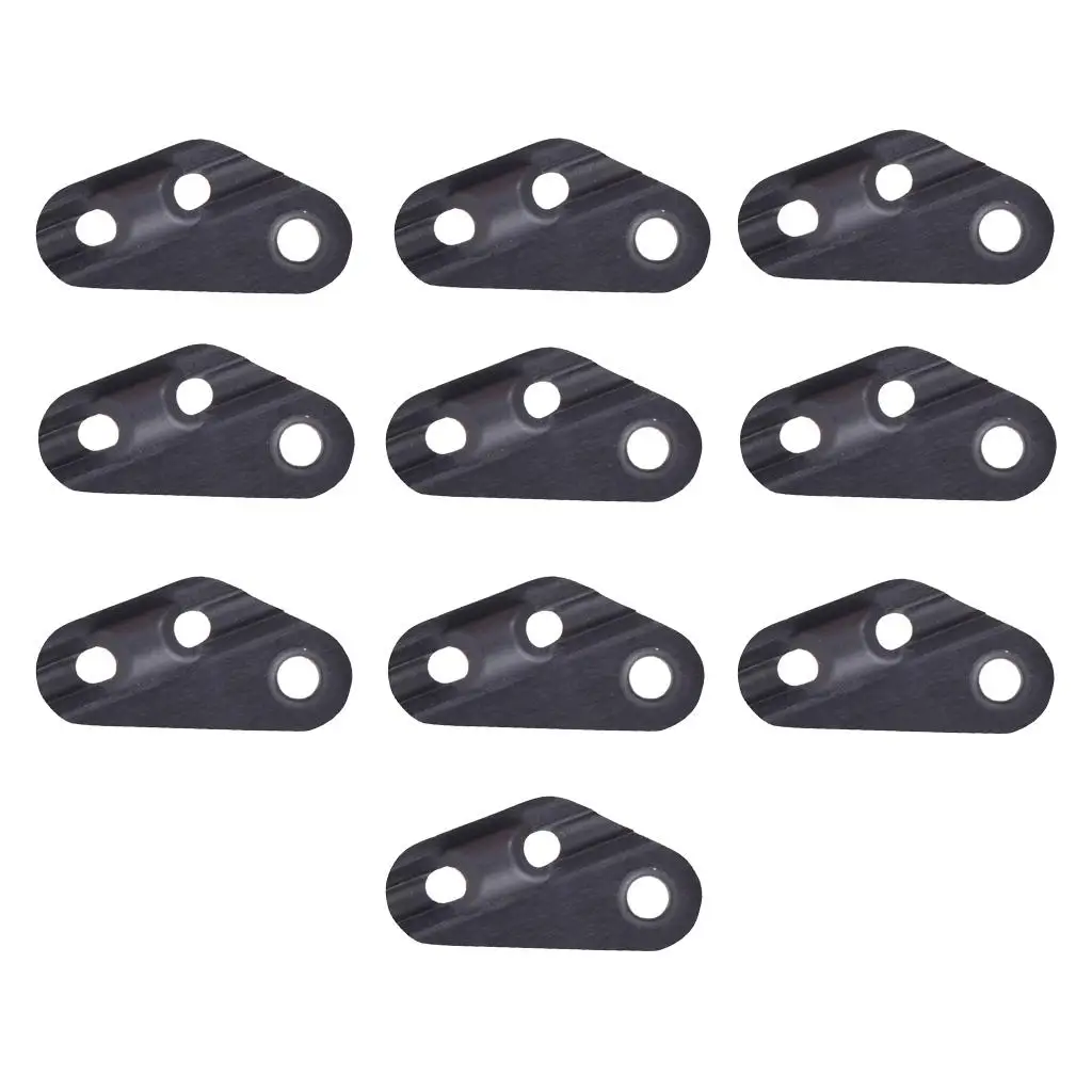 

10 Pieces of Triangular Nylon Awnings , Line Adjusters, Tensioners