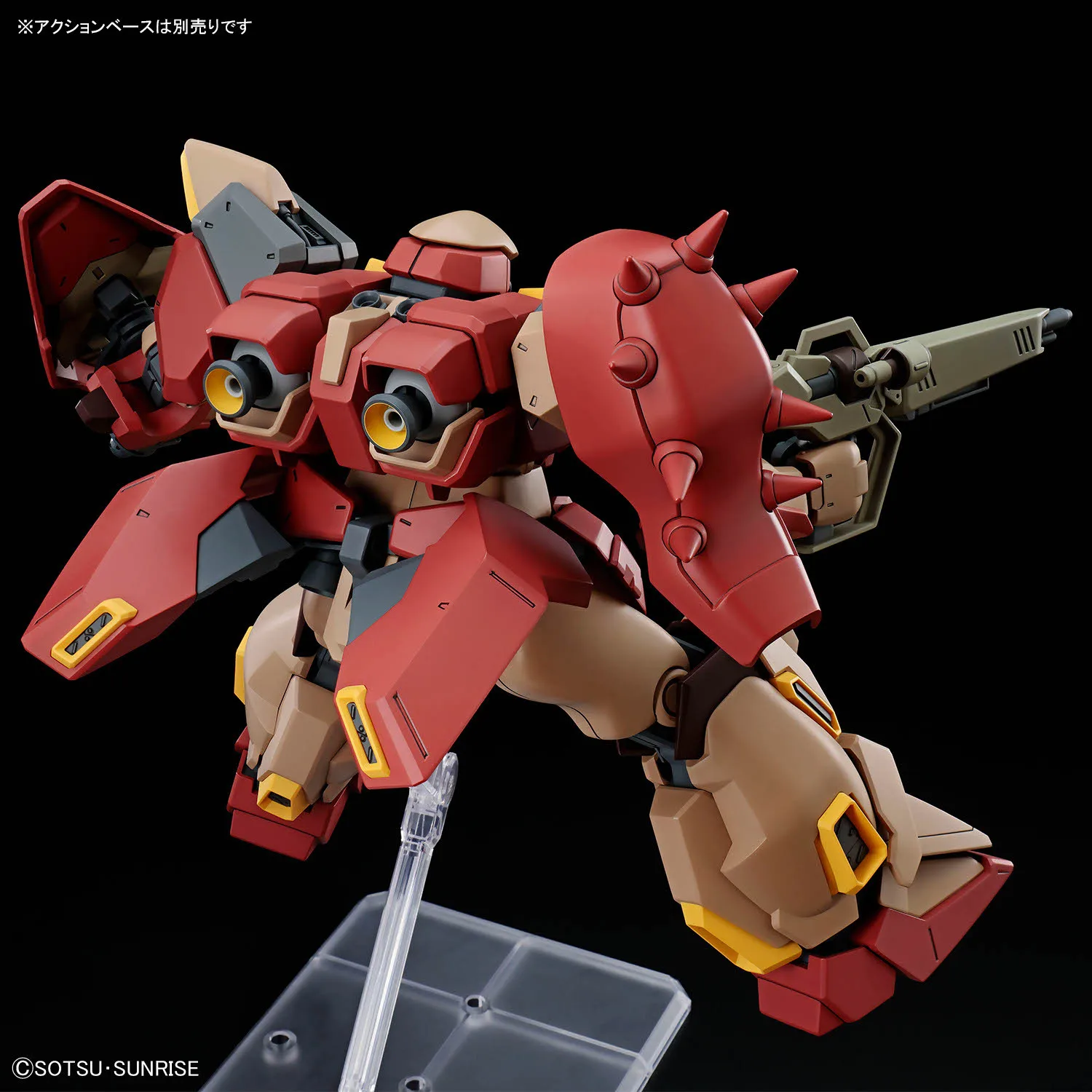 Фото В наличии BANDAI HG 1/144 Me02R-M01 MESSER TYPE-M01 [GAWMAN USE] Коллекционная сборная модель аниме-фигурки №5