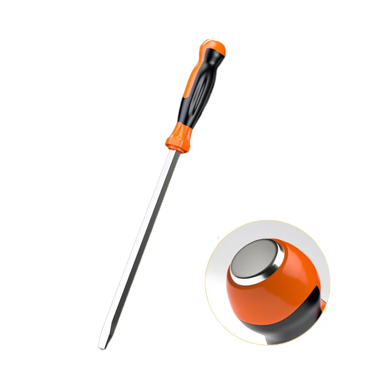 Промышленная сверхбольшая длинная шлицевая отвертка удлиненная центральная