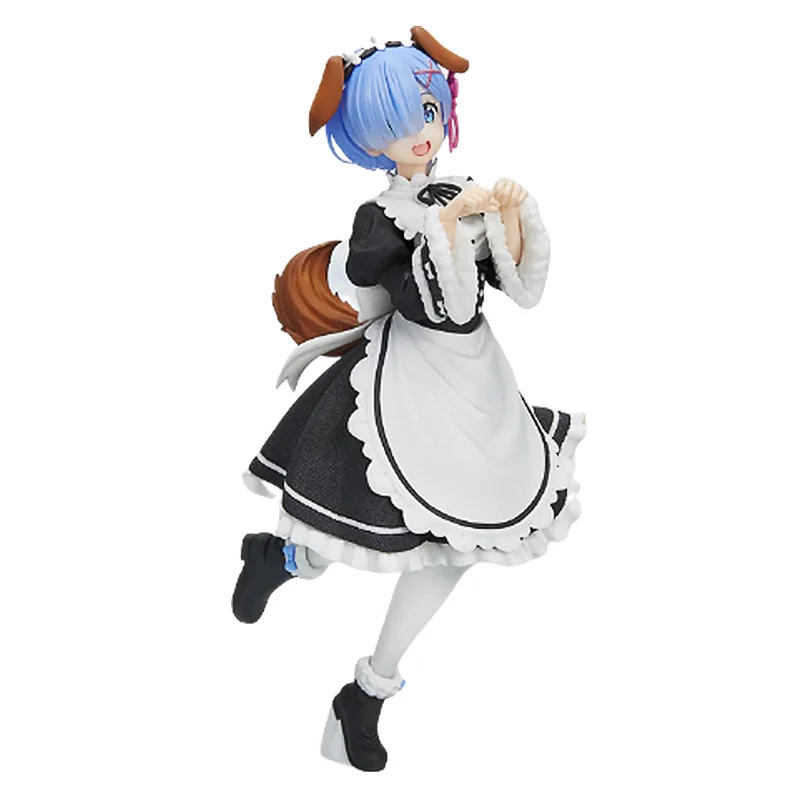 

Original TAITO 41000 RE ZERO REM CUTE DOG Anime Action Figures Doll Toys
