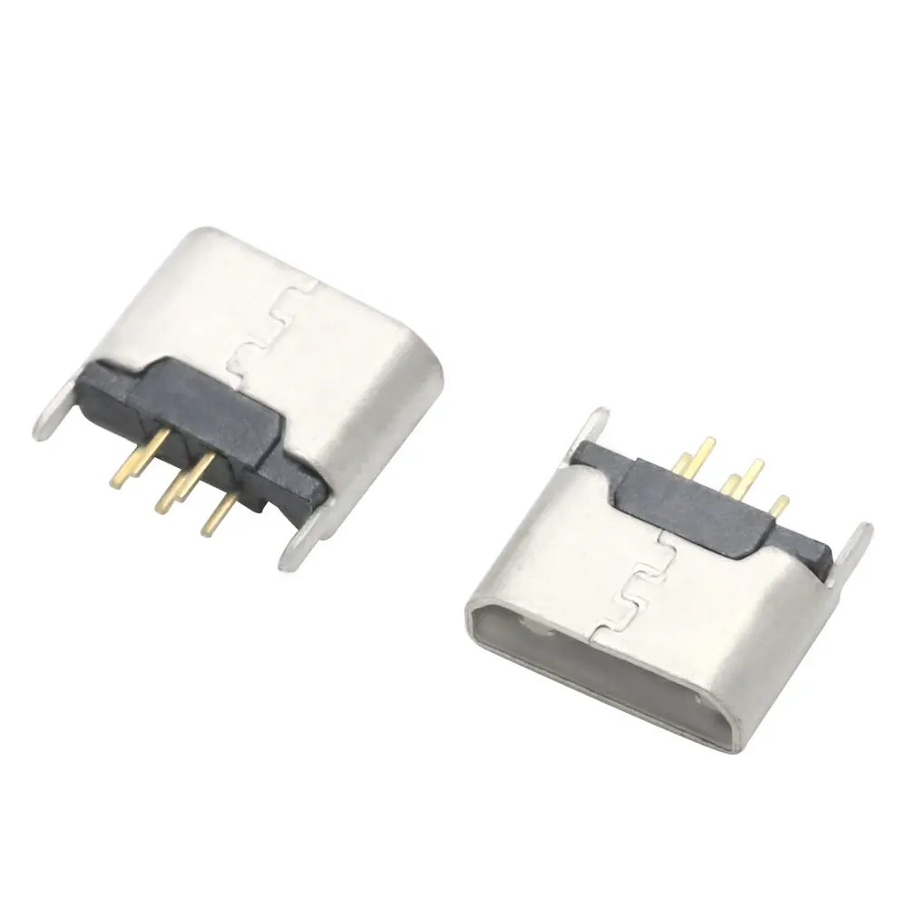 

10 шт. Micro USB 2 5-контактный разъем, гнездо DIP SMD для телефонов, планшетов, колонок и т. Д., зарядный порт, разъем питания v8, штепсельная вилка