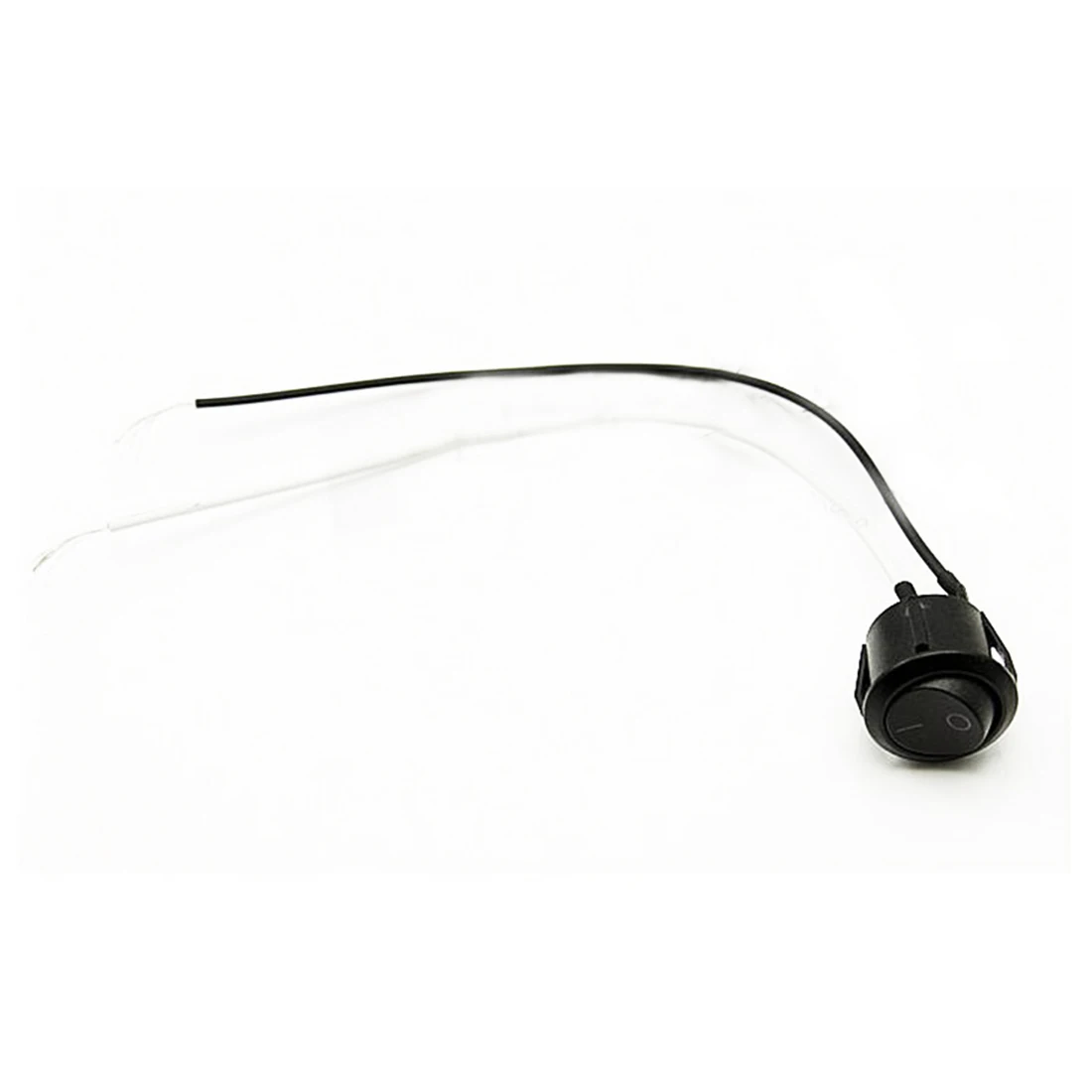 

10pcs Black Round Rocker Switch 2 Pins Toggle LED Switches on-off Control Power Button with Wire for Lamp Accessories Wholesale