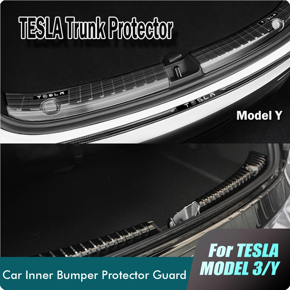 

Защитная пластина для заднего бампера Tesla Model 3 Y