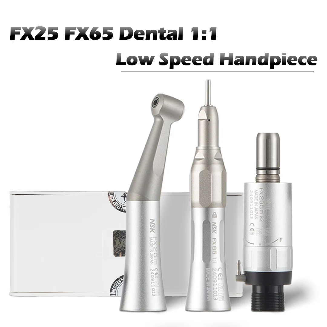 NSK FX25 FX65 Стоматологический 1:1 прямой привод Контругловой низкоскоростной