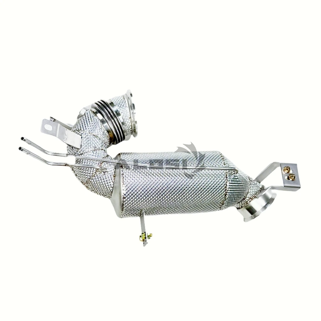 Фото Для Mercedes Benz AMG E53 GLE53 CLE53 3.0T OPF SS 2024, высокопроизводительная модификация выхлопной трубы, гоночная производительность №5