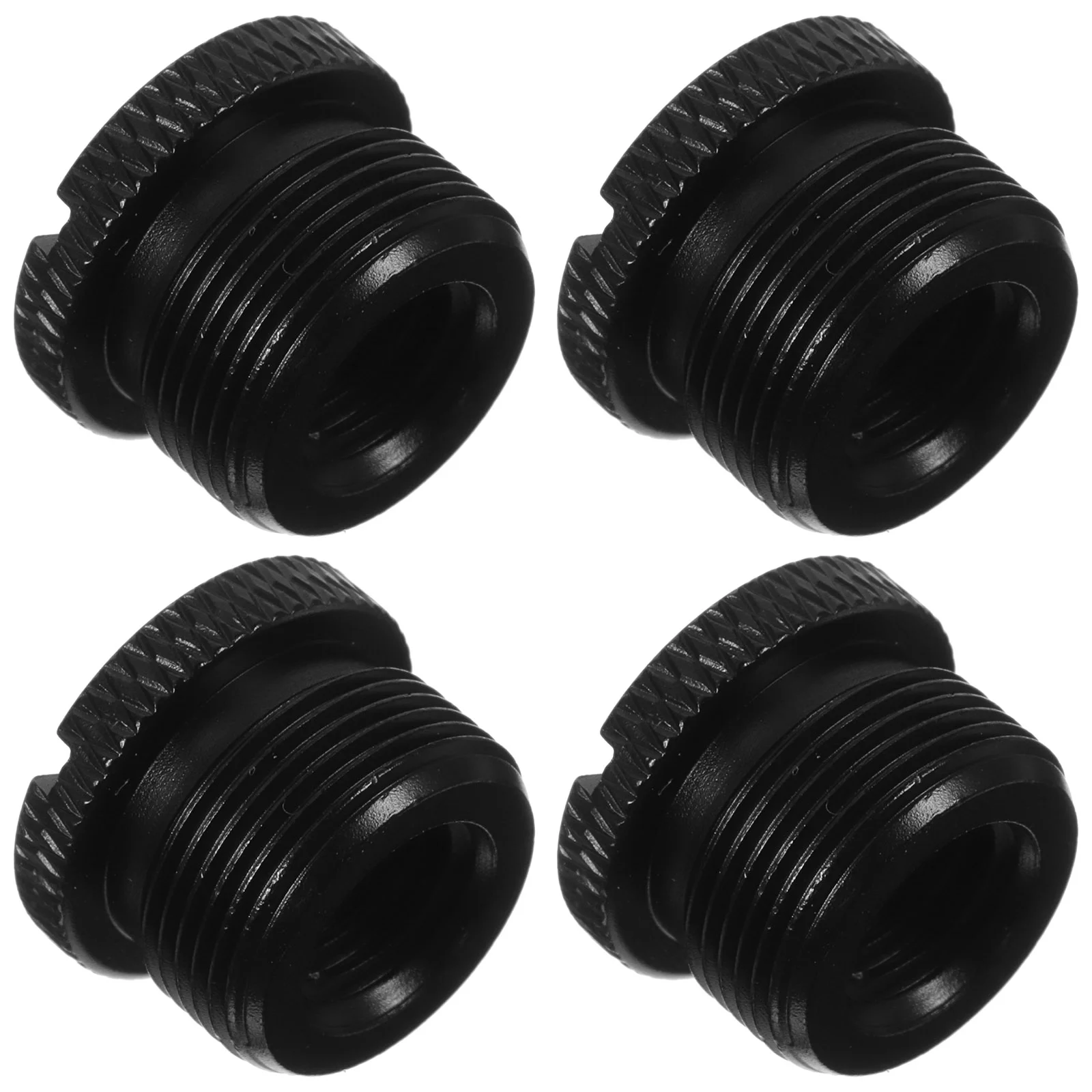 

4 Pcs Screw Adapter Mic Stand Metal Microphone Mount Thread Aluminum Alloy Boom