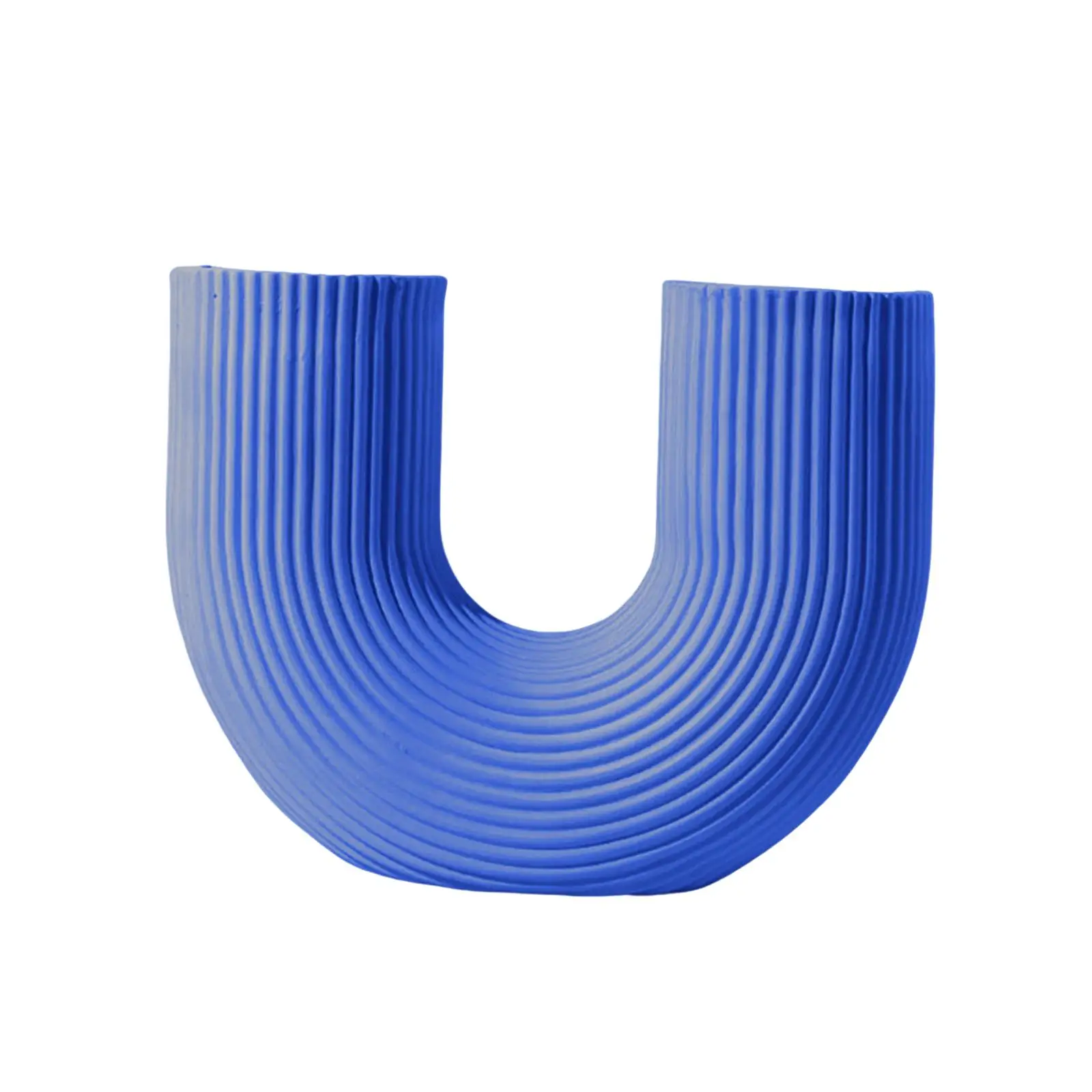 

Искусственная ваза из смолы U-образной формы, Цветочная композиция, цветочный горшок для гостиной, украшение для улицы