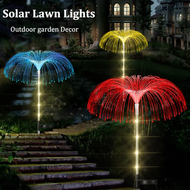 

Solar LED Lawn lights Waterproof IP65 Outdoor Garden Decorative Light For Courtyard Landscape Decoration Colorful Christmas Lamp