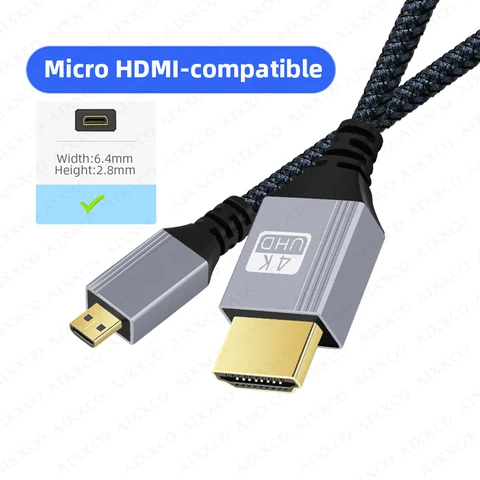 AIXXCO HDMI-кабель Micro HDMI - HDMI