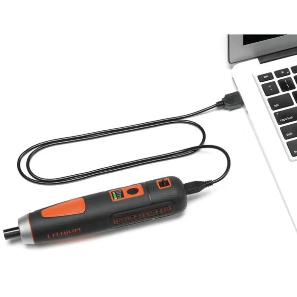 

Black Decker BD40K4 4Volt Li-ion Smart Rechargeable Screwdriver + 4 Piece Screwdriver bit