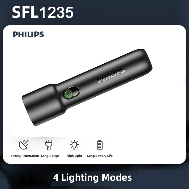 

Фонарик Philips SFL1236 USB 300lm