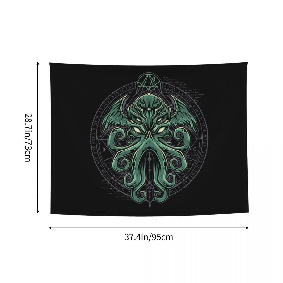 Гобелены Great Cthulhu для стола Настенная подвесная гобеленка из фильма ужасы в стиле