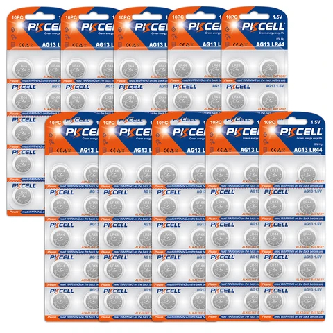 PKCELL AG13 щелочные батарейки