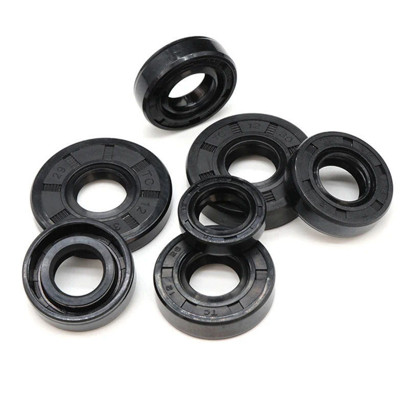 ID 25mm NBR Nitrile Rubber Shaft Oil Seal TC-25*31/32/34/35/37/38/40/42/44/45/47/50/52/55/60/62*4/5/6/7/8/10/12 |