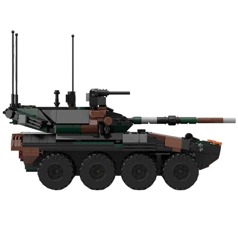 Фото Набор для сборки танка Centauro 2 (680 деталей), модульный конструктор MOC, креативный дизайн, развивающая игрушка для мальчиков, подарок на день рождения №5