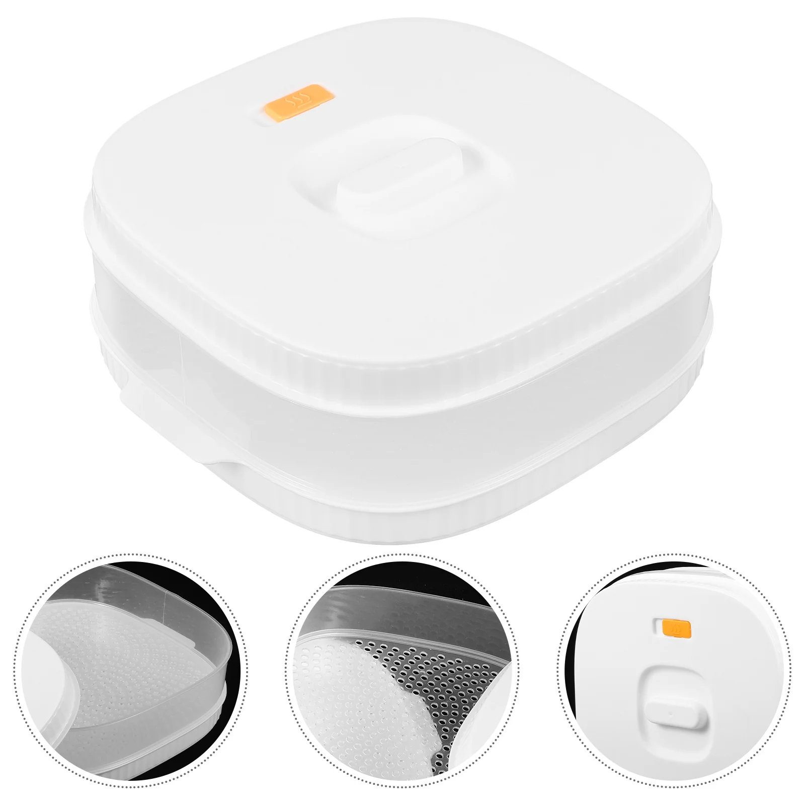 Офисная микроволновая печь пароварка корзины для пельменей приготовления пищи