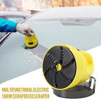 1pc electric snow scraper durable chargeable winter auto window snow shovel portable windshield defrosting cleaning tool