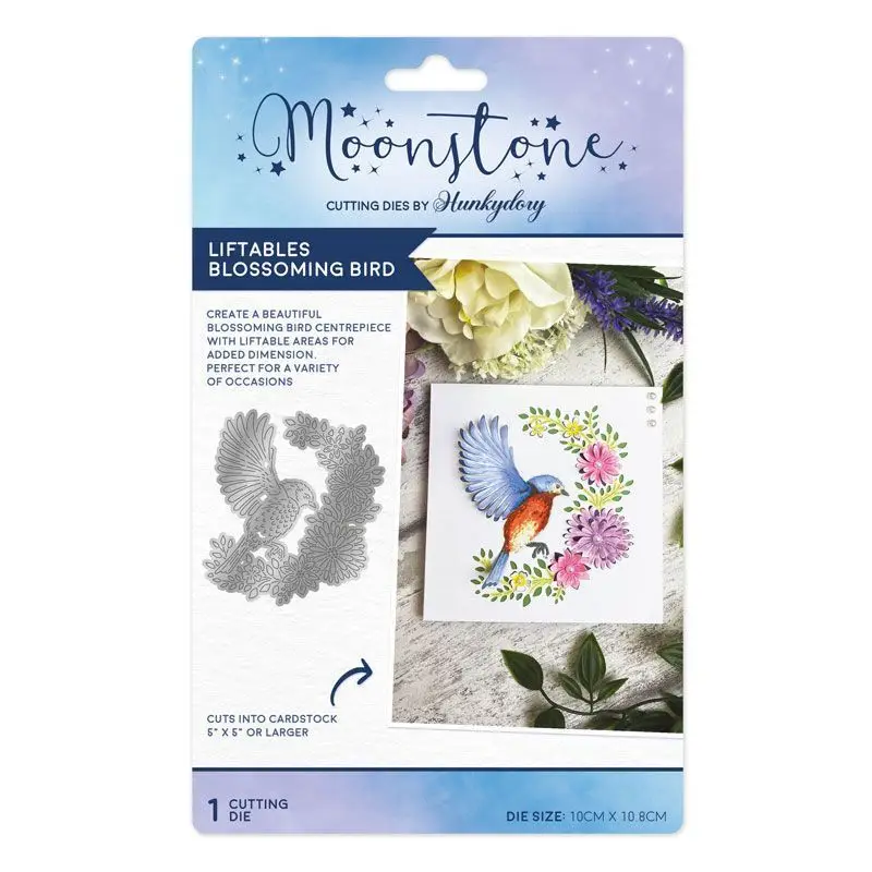 

Blossoming Bird Metal Cutting Dies Stencil Craft for Scrapbooking Mold Border Frame Mould Decoration Punch Template Tools Model