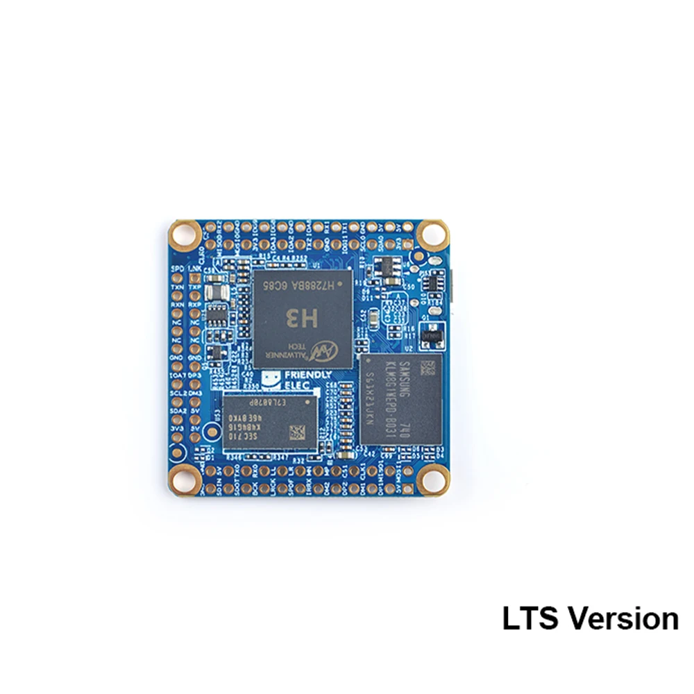 Дружественный NanoPi NEO Core 256 МБ/512 МБ Allwinner H3 четырехъядерный процессор Cortex-A7 UbuntuCore с