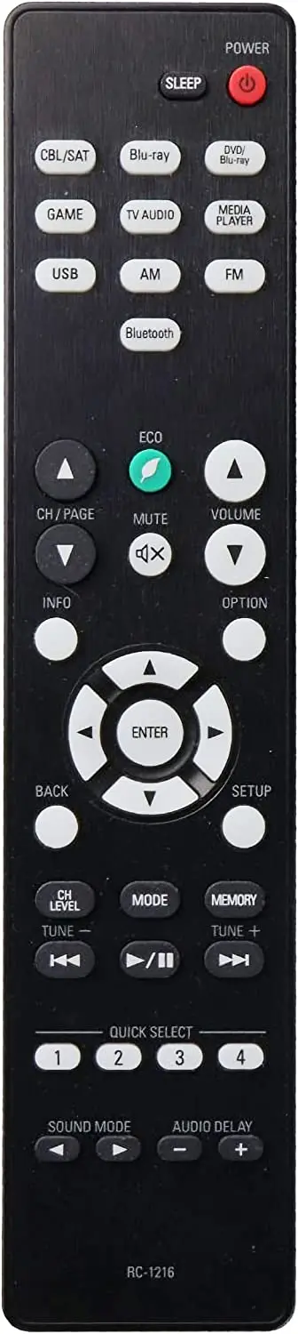 

Пульт дистанционного управления для DENON AV ресивера Avrs530bt Avrs540bt Avrs550bt RC-1216 AVRS530BT