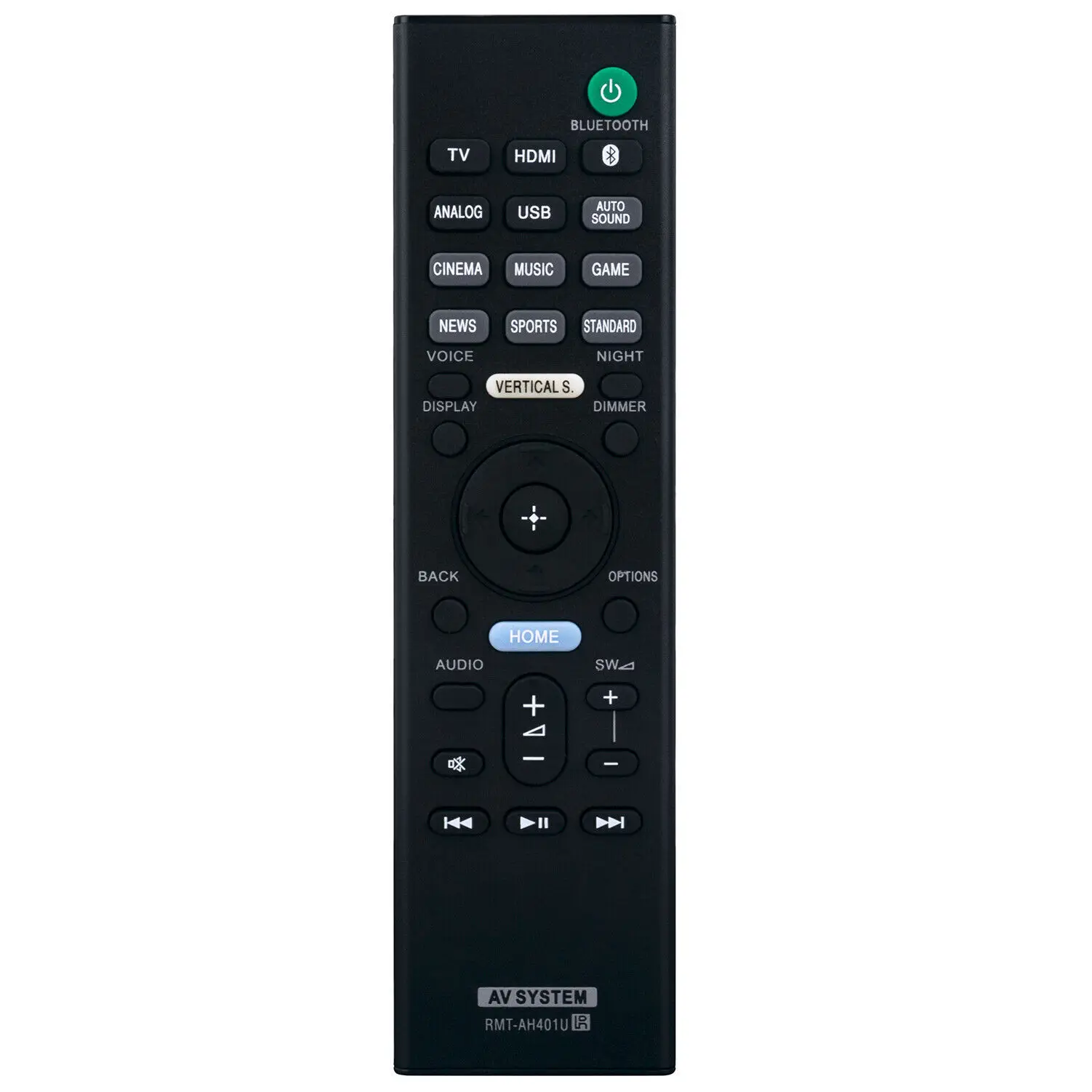 Новинка для Sony Audio Remote Control RMT-AH401U HT-X9000F SA-WX9000F CU-DC022