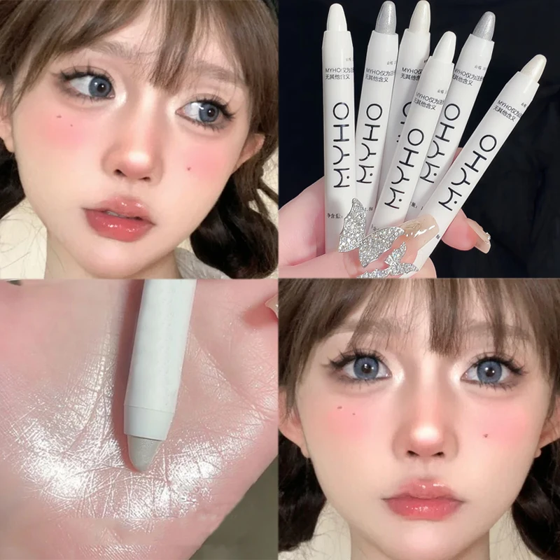 Pen Matte White Pen Korean Cosmetics Professional Glitter Ey