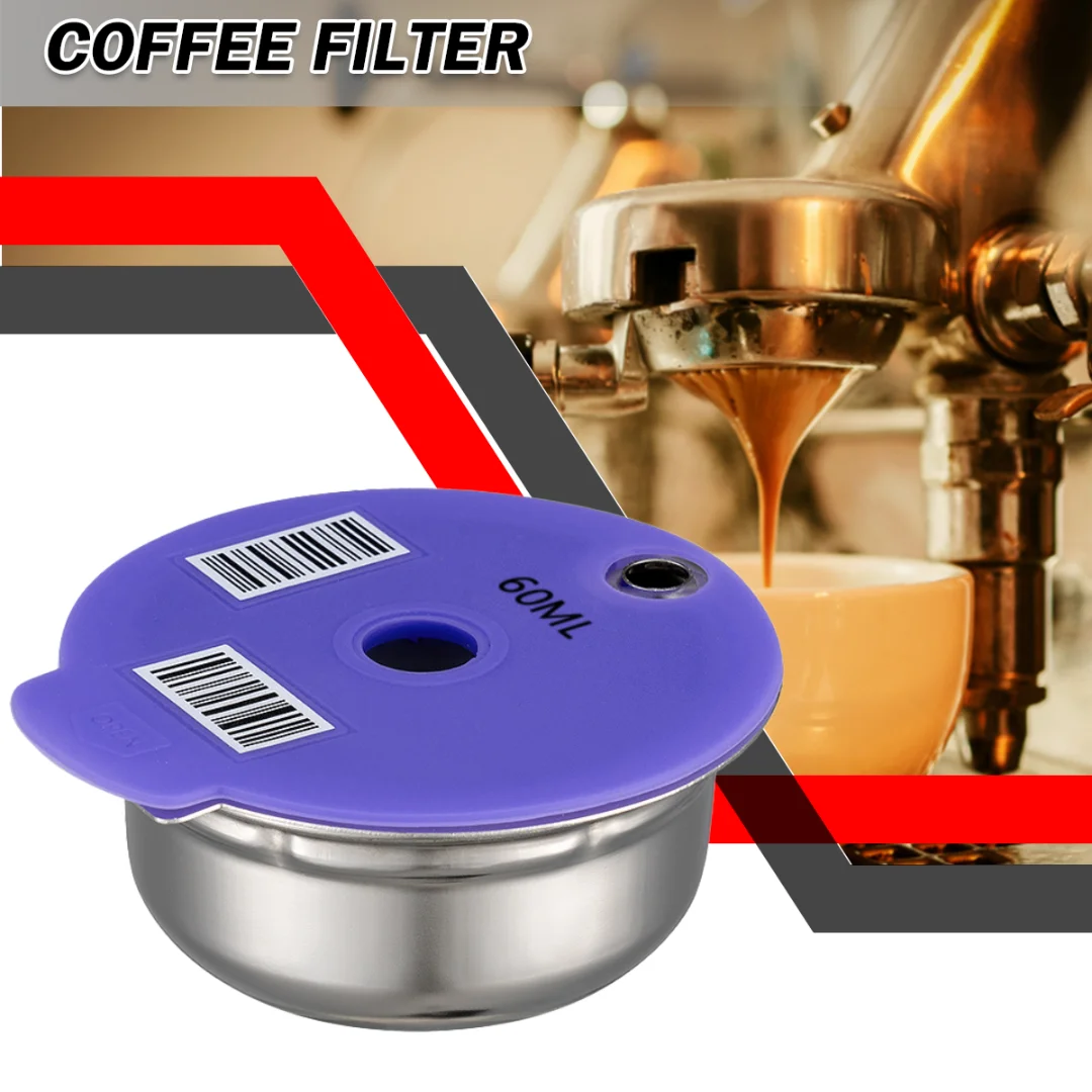 

Reusable Coffee Capsule Pods Coffee Capsule Pod Silicone Lid Compatible Silicone Lid For Bosch Tassimo 60ml/180ml/200ml/220ml