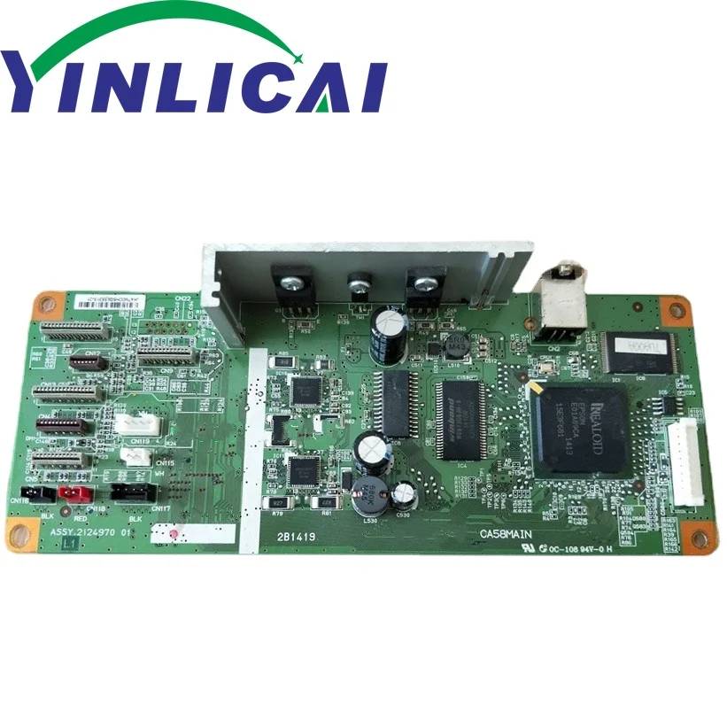 

1pc Formatter Board logic Main Board mother board for Epson L1300 T1100 T1110 R2000 1400 ME1100 PX1004 PX1001printer MainBoard