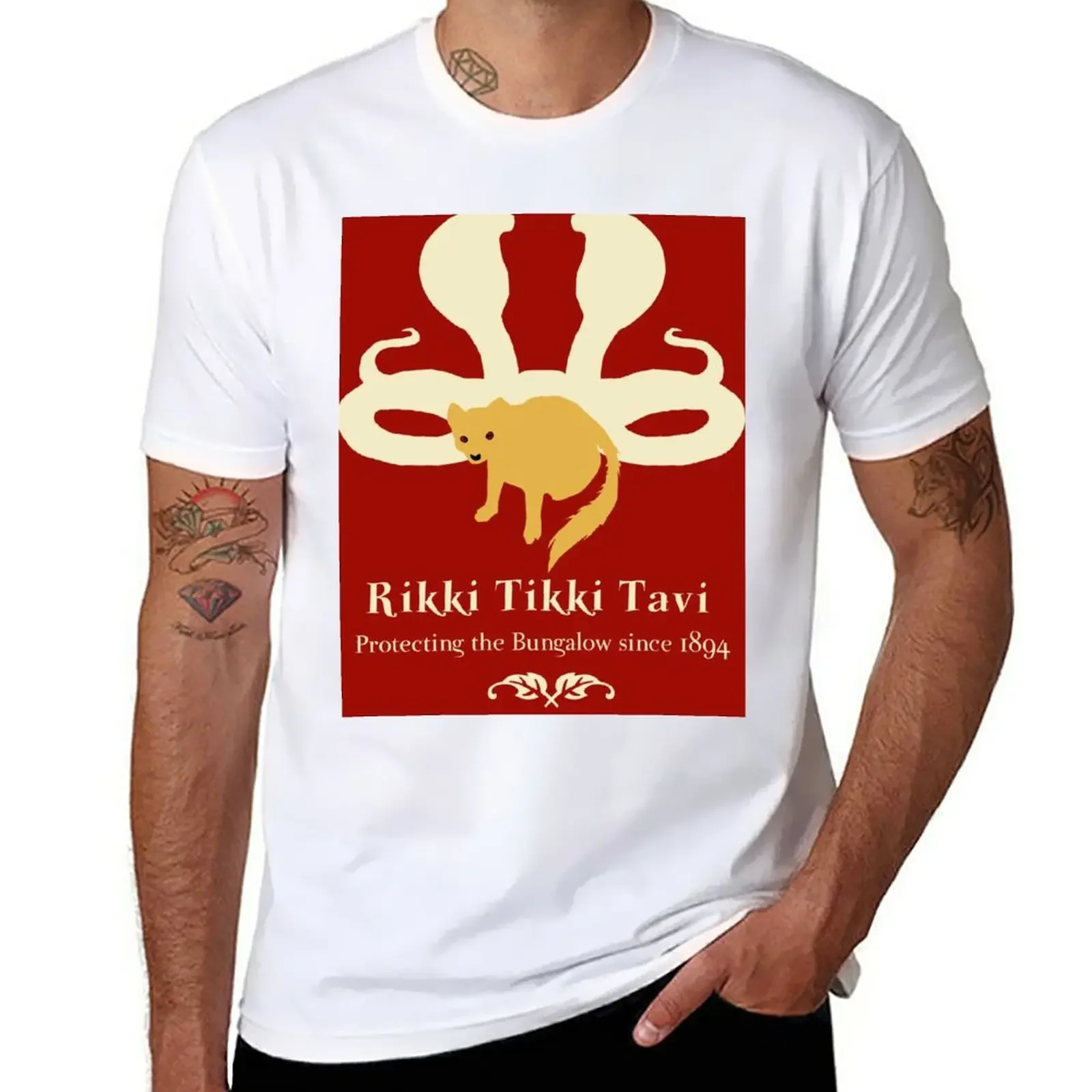 Новая футболка Rikki Tikki Tavi блузка короткая облегающая для мужчин